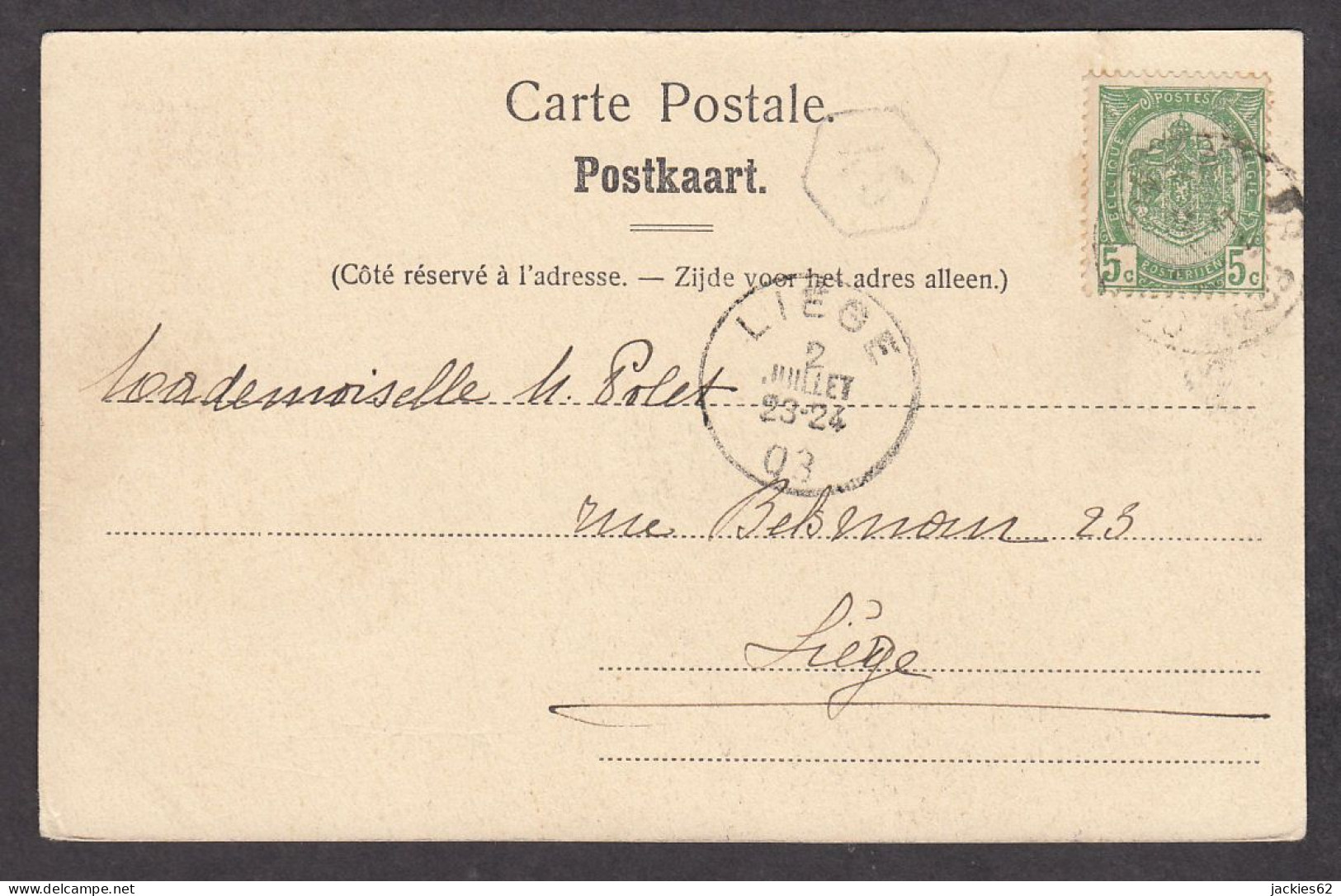 080596/ REMOUCHAMPS, Château De Montjardin, 1903 - Aywaille