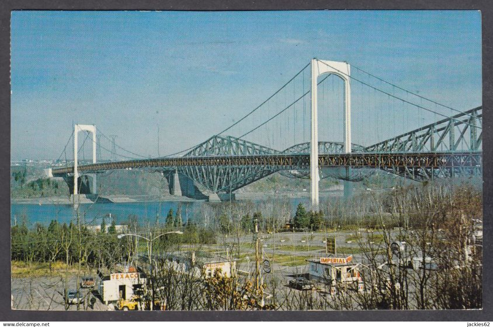 127610/ QUÉBEC, Le Pont Pierre Laporte - Québec - La Cité