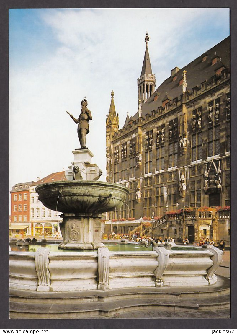 061557/ AACHEN, Markt Mit Karlsbrunnen - Aachen