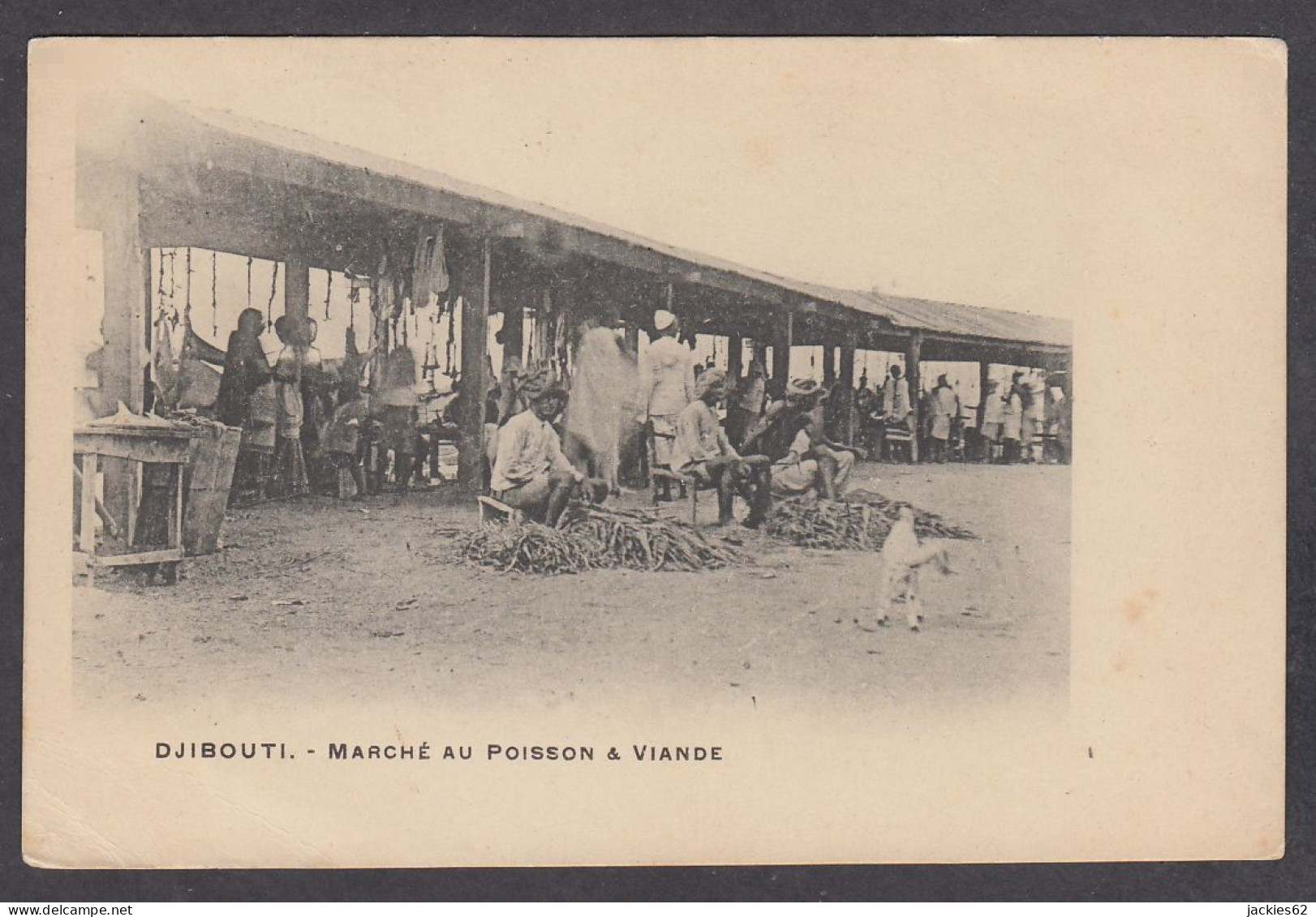 114611/ DJIBOUTI, Marché Aux Poissons Et Viandes - Dschibuti