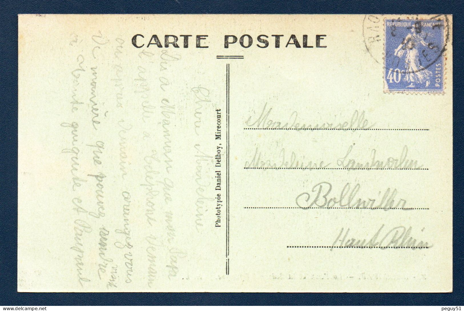 54. Baccarat. La Poste Et La Caisse D'Epargne. 1930 - Baccarat