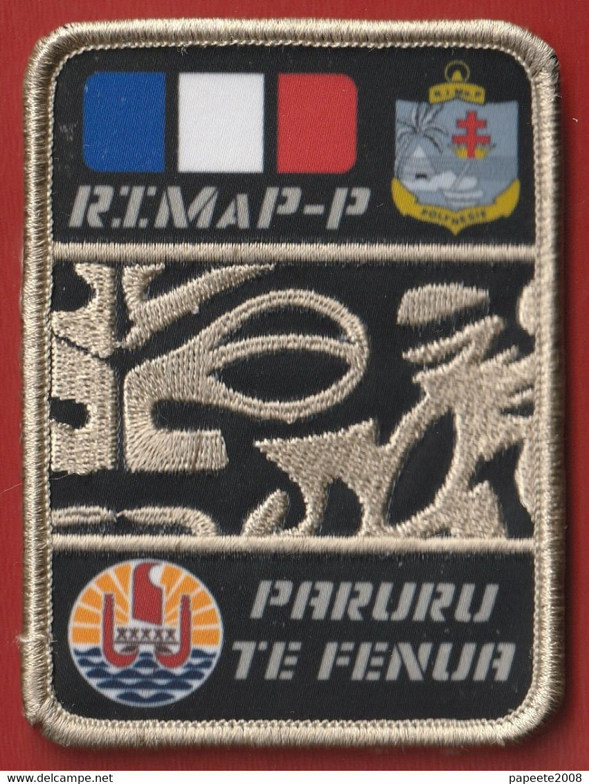 Polynésie Française - Tahiti / Patch RIMaP-P - Paruru Te Fenua - Escudos En Tela