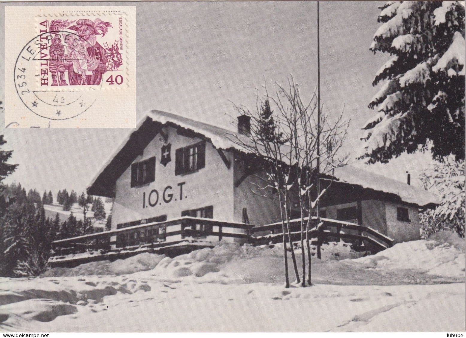 Les Prés-d'Orvin - Guttempler Berghaus       Ca. 1960 - Orvin
