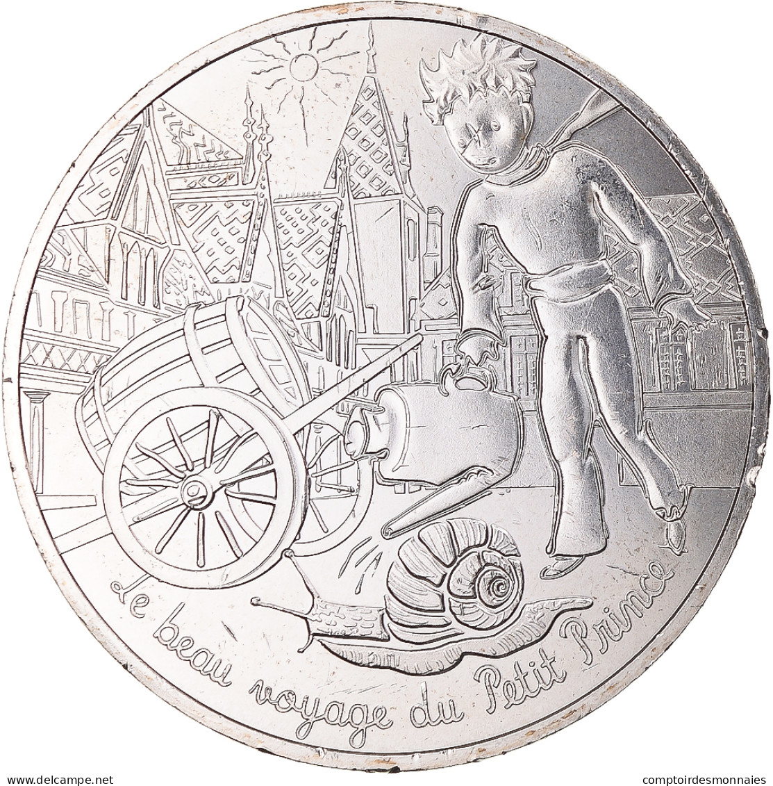 France, 10 Euro, Le Beau Voyage Du Petit Prince, 2016, N°21/24, FDC, Argent - France