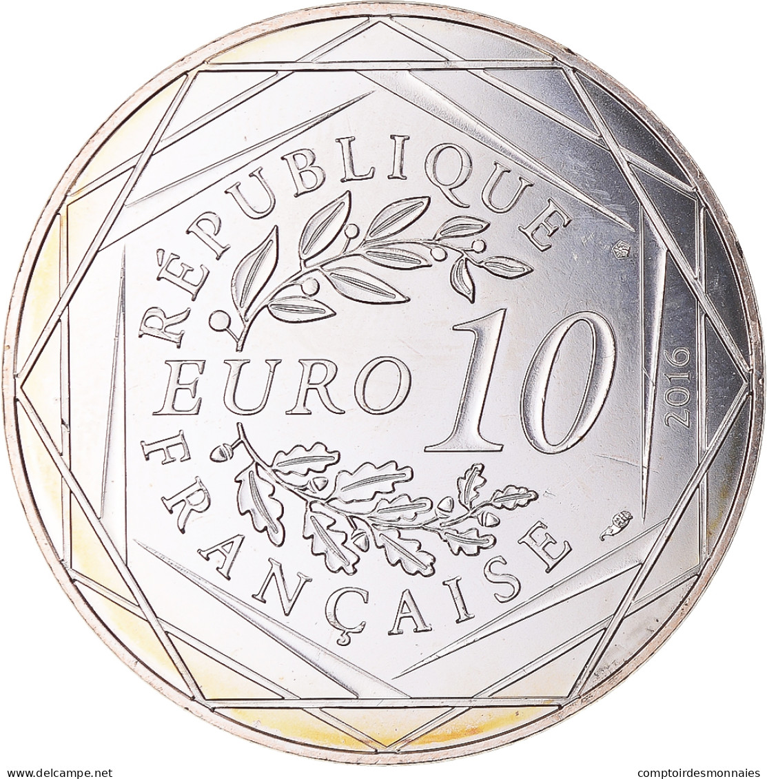 France, 10 Euro, Le Beau Voyage Du Petit Prince, 2016, N°19/24, FDC, Argent - France