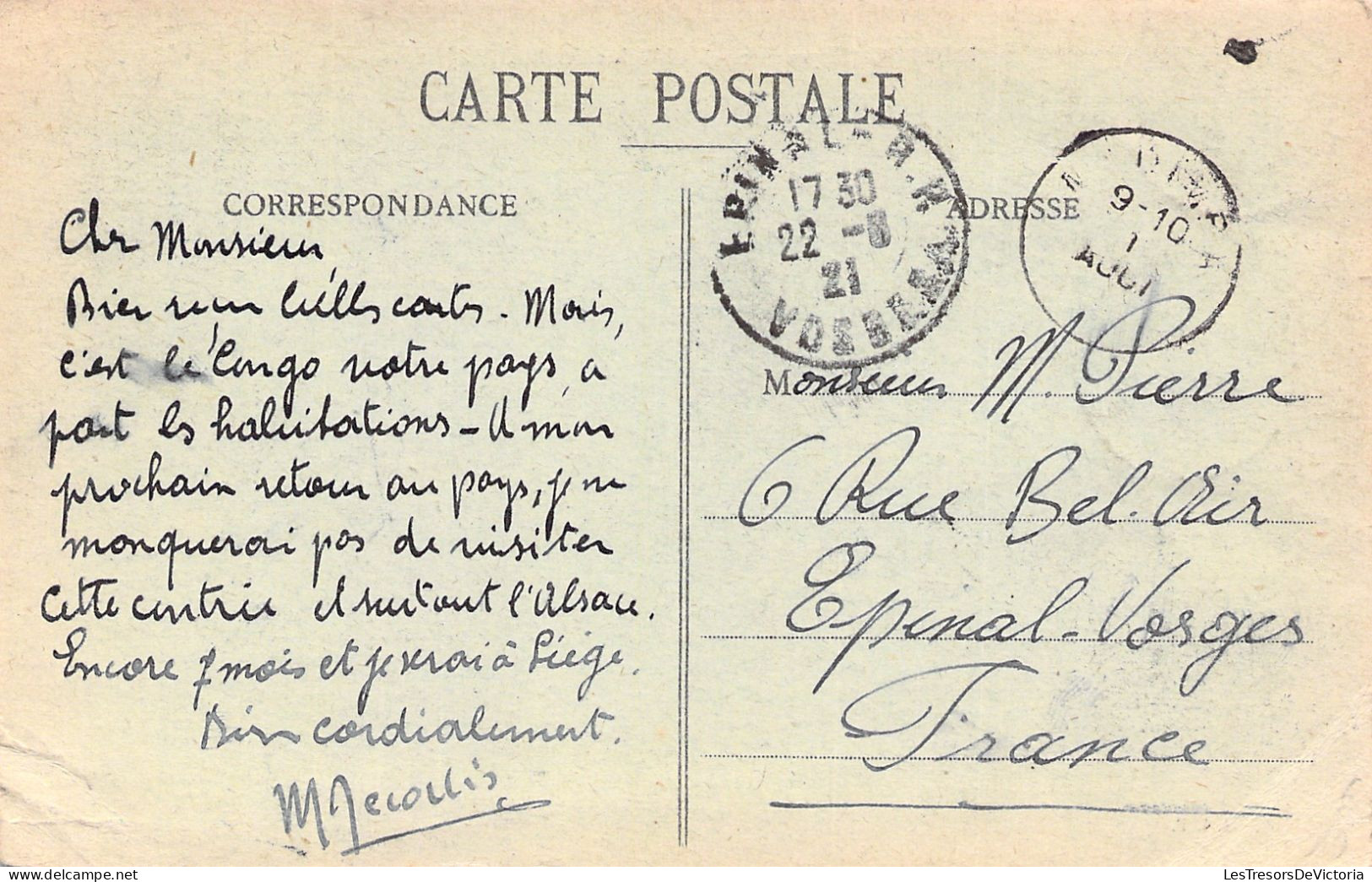 CONGO BELGE - Kimpako - L'eglise Des Rr Pp Jesuites - Moyen Congo -  Carte Postale Ancienne - Andere & Zonder Classificatie