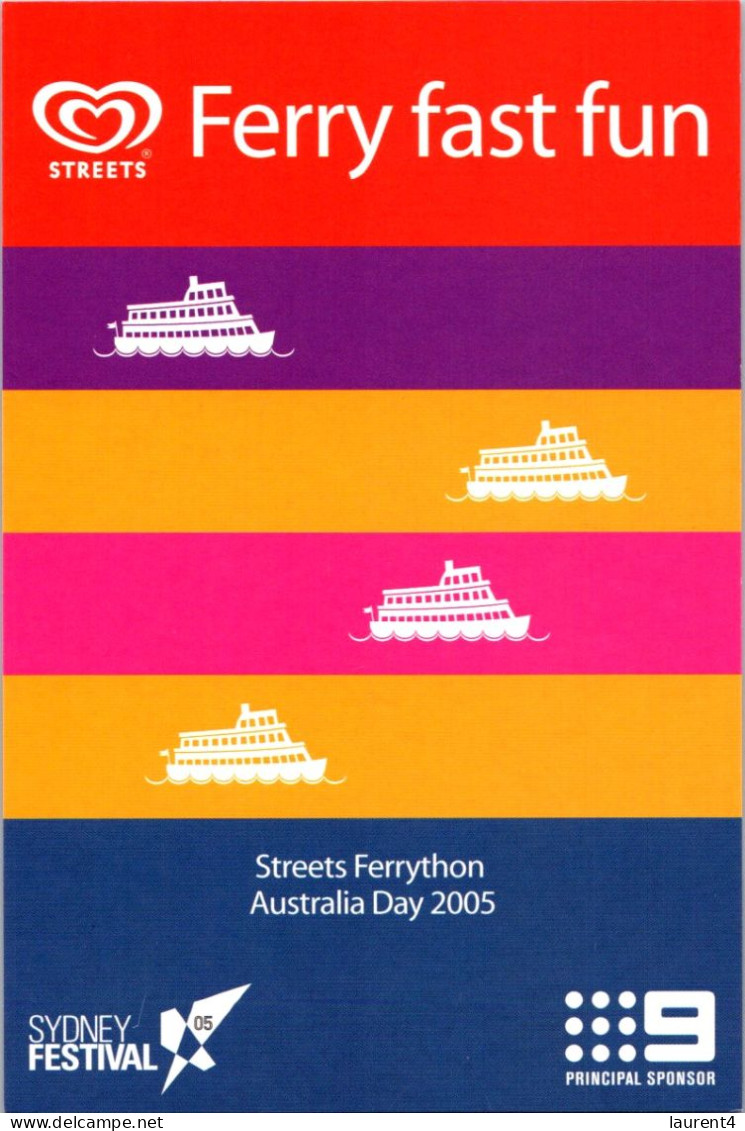 27-3-2024 (4 Y 15) Sydney Ferry Race (2005 Australia Day) - Traghetti