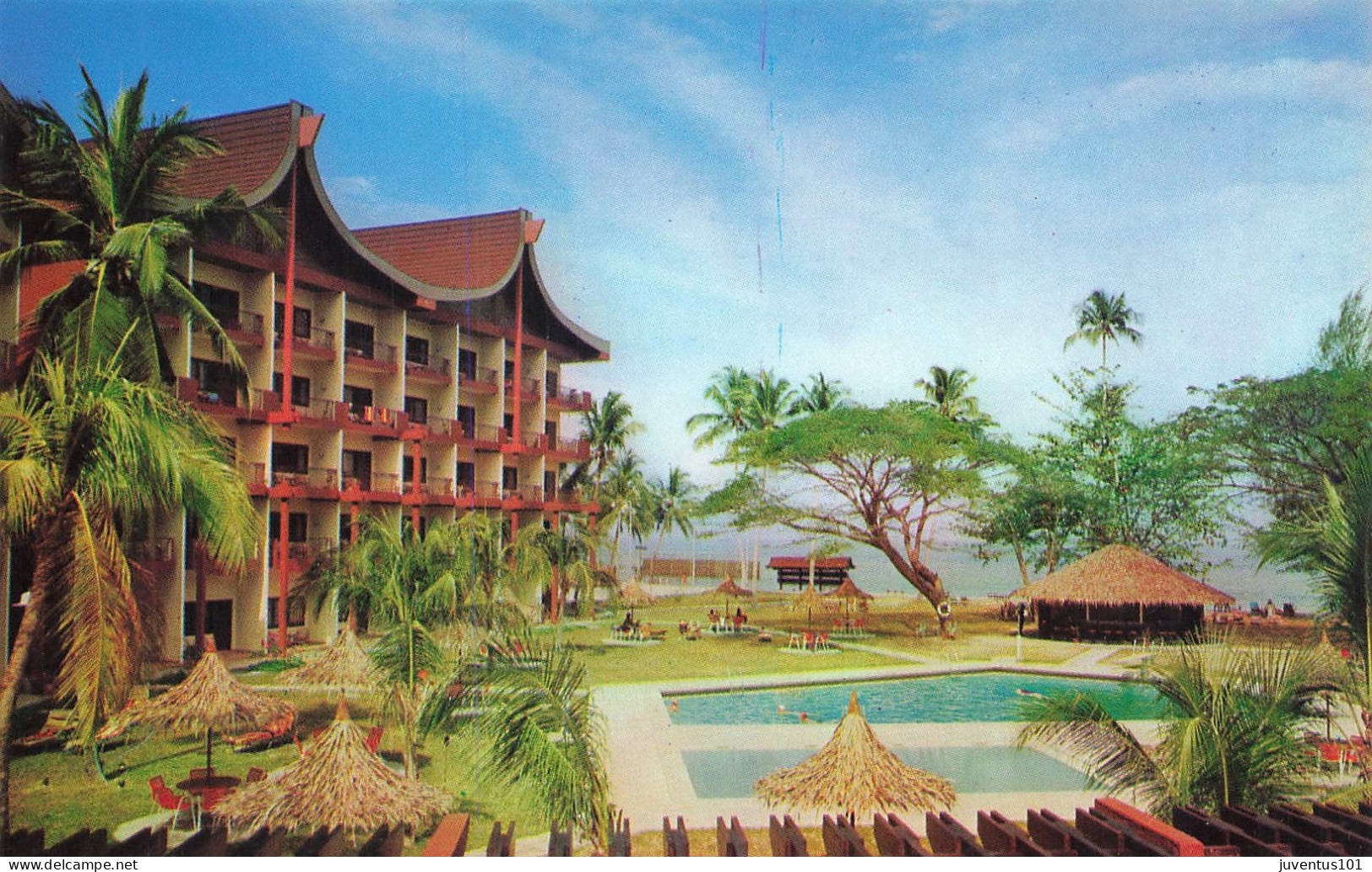 CPSM Malaysia-Back View Of Rasa Sayang Hotel-RARE-Penang       L2788 - Maleisië