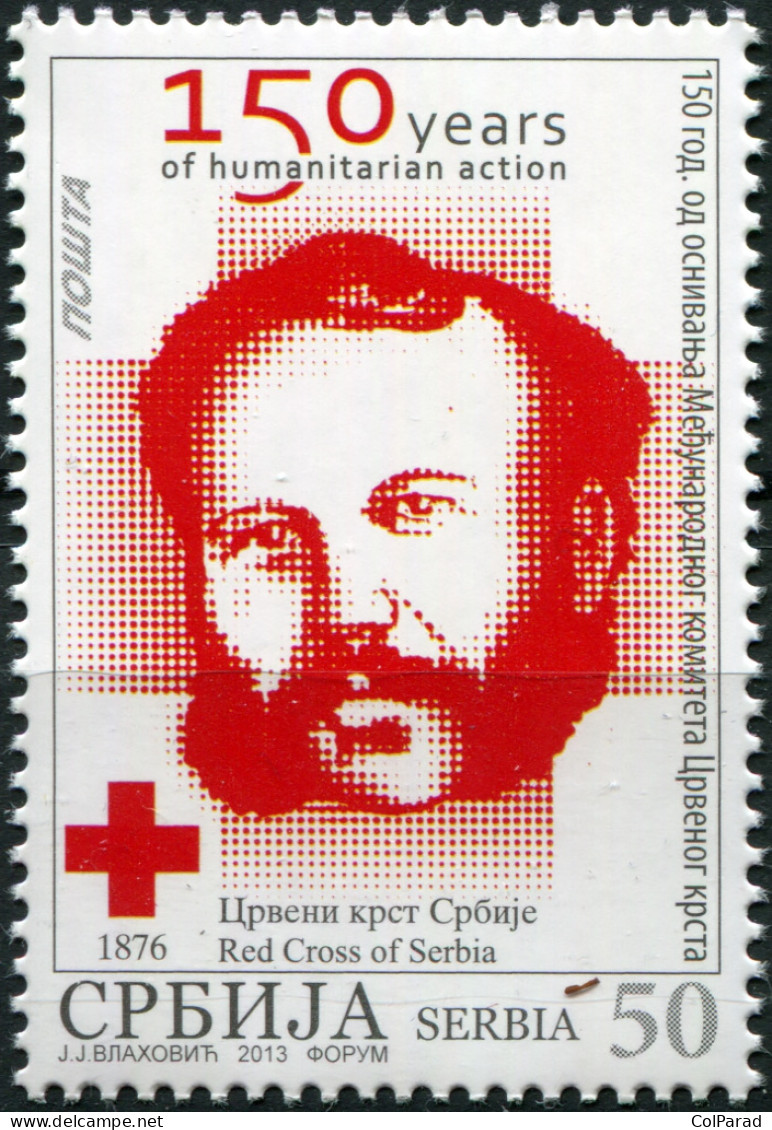 SERBIA - 2013 - STAMP MNH ** - International Committee Of The Red Cross - Serbien