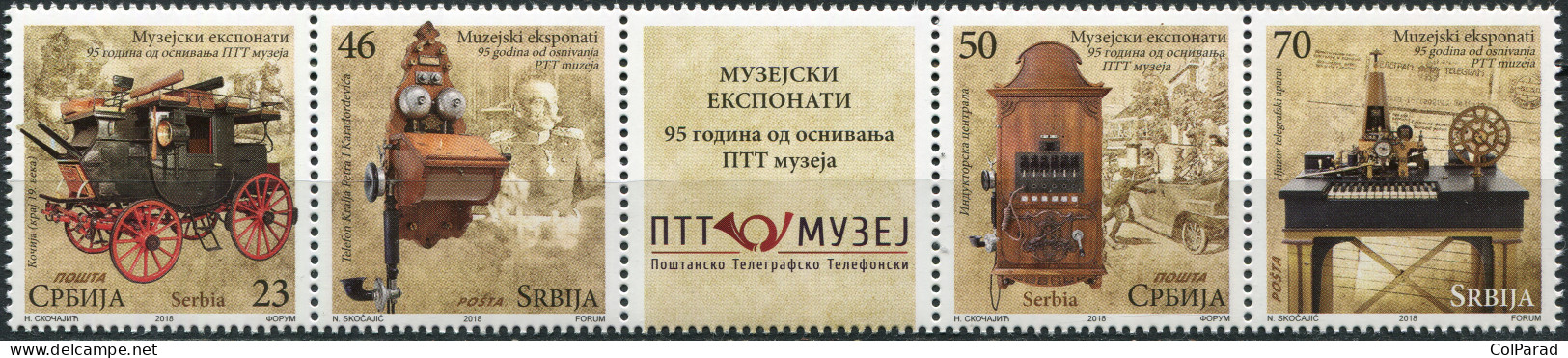 SERBIA - 2018 - BLOCK MNH ** - 95th Anniversary Of The PTT Museum. T4 - Serbien