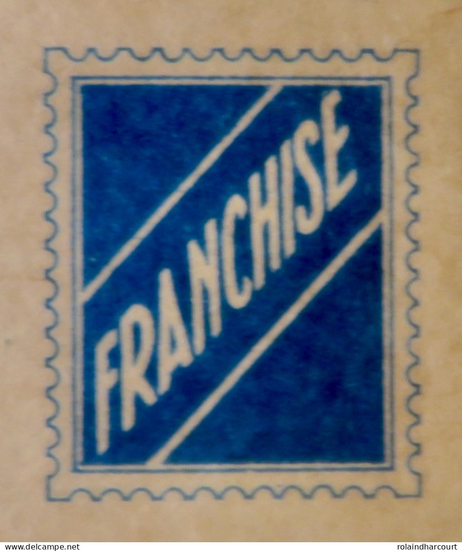 3729 - 1939/1945 - Simili ENTIER POSTAL - FRANCHISE - CARTE POSTALE (vierge) OFFERTE PAR LA LOTERIE NATIONALE - Enveloppes Repiquages (avant 1995)