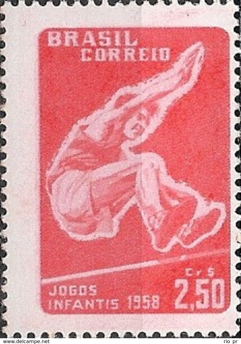 BRAZIL - 8th CHILDREN'S GAMES, RIO DE JANEIRO 1958 - MNH - Atletica