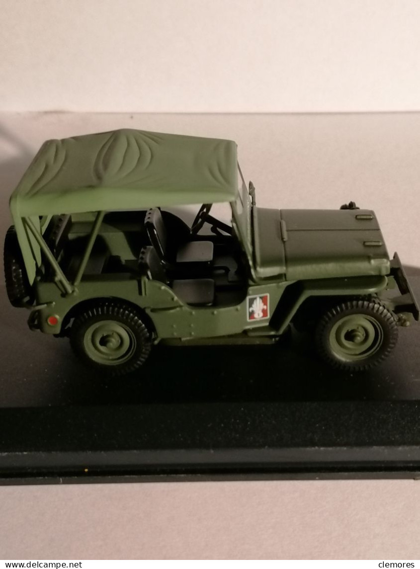 Maquettes Jeep Willys 1/72 Mb Legion Etrangere 1960 - Véhicules Militaires