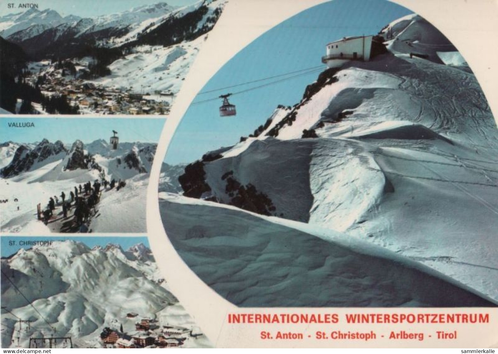 44510 - Österreich - St. Anton - Mit 4 Bildern - Ca. 1975 - St. Anton Am Arlberg