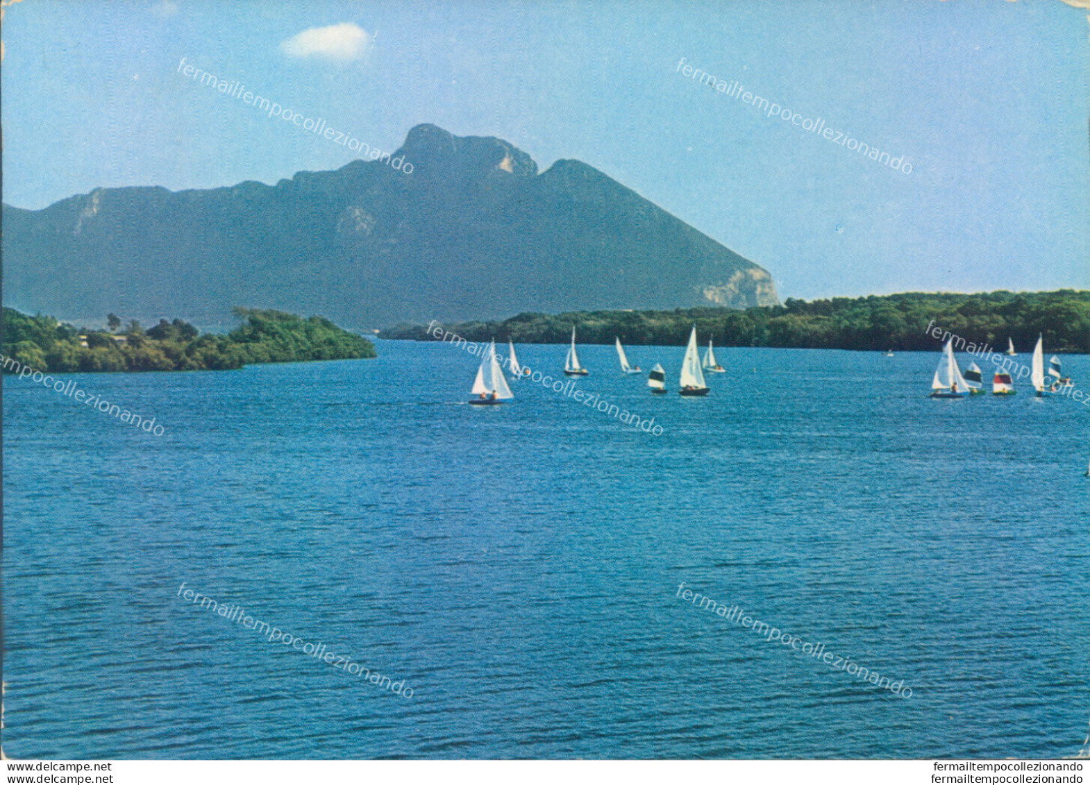 Ab526 Cartolina Circeo Pittoresco Lago Di Paola Sabaudia Provincia Di Latina - Latina