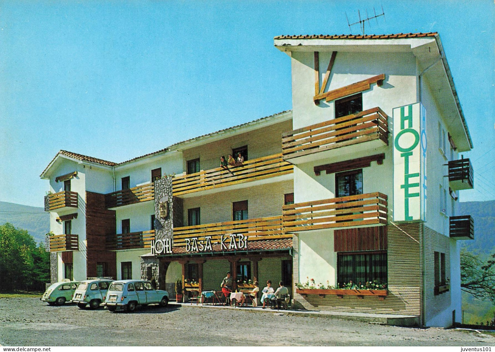 CPSM Leiza-Hotel Basa Kabi-RARE      L2789 - Navarra (Pamplona)