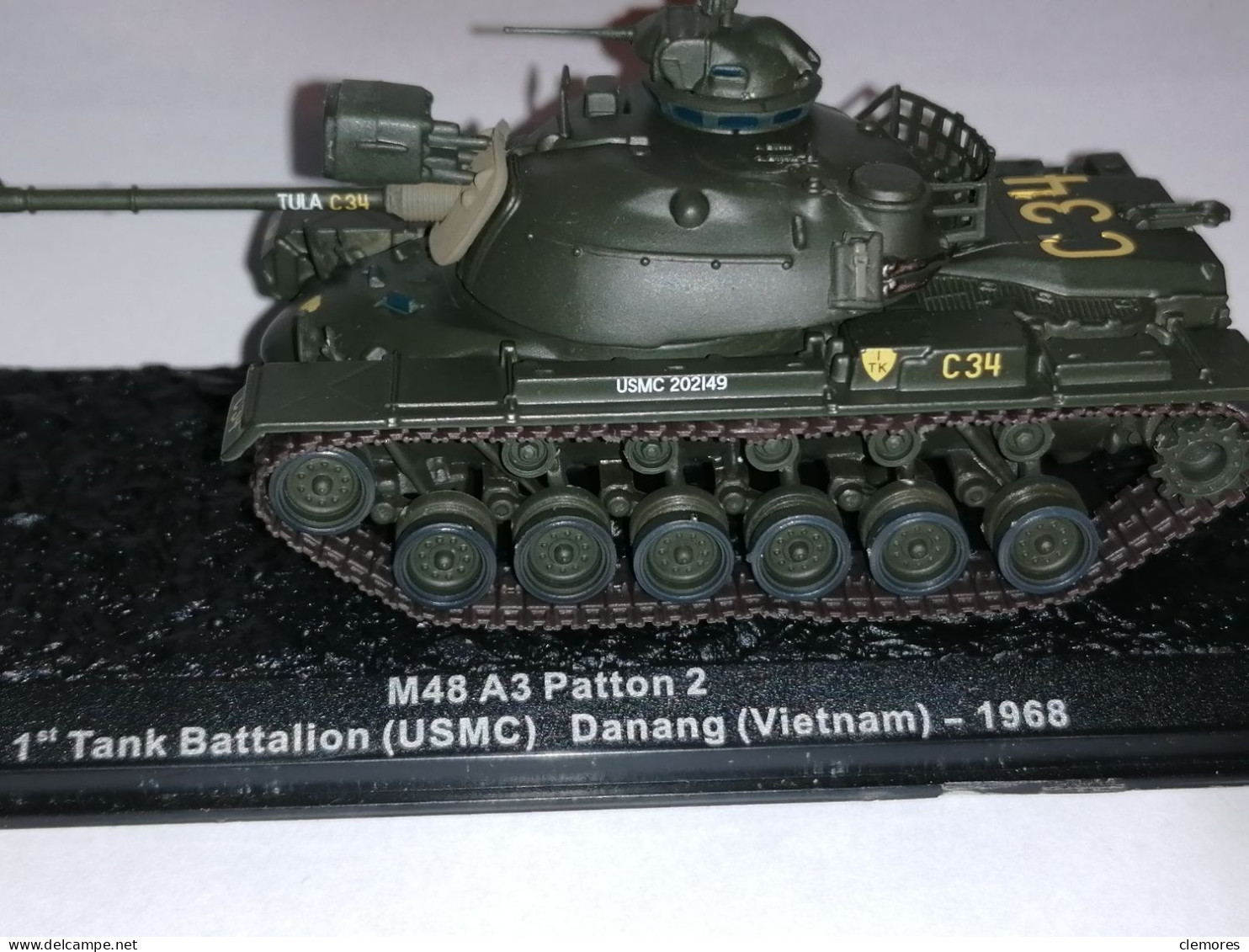 Maquette 1/72 M48 A3 Patton 2 Vietnam 1968 - Militaire Voertuigen