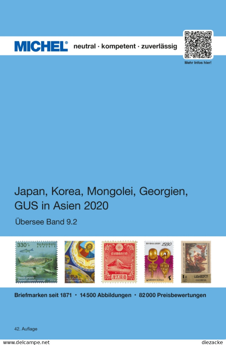Michel Katalog Japan, Korea, GUS 2020 ÜK 9/2 PORTOFREI! Neu - Altri & Non Classificati