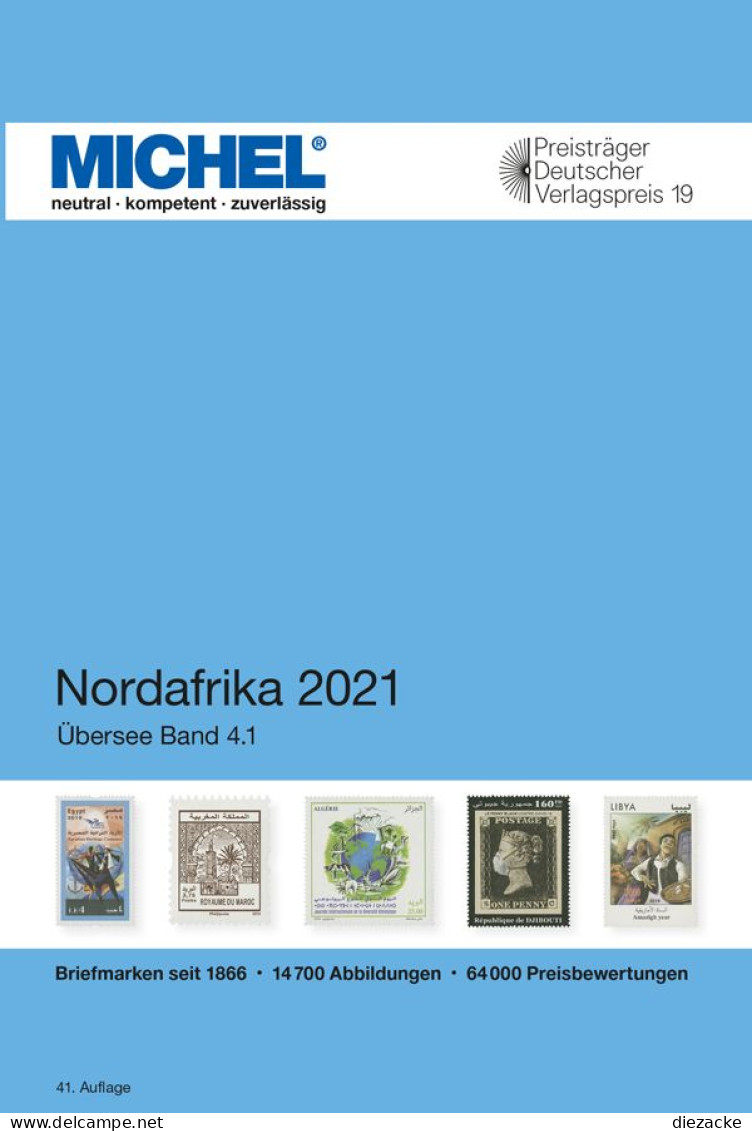 Michel Katalog Nordafrika 2021 Band 1 (ÜK 4/1) PORTOFREI!! Neu - Sonstige & Ohne Zuordnung