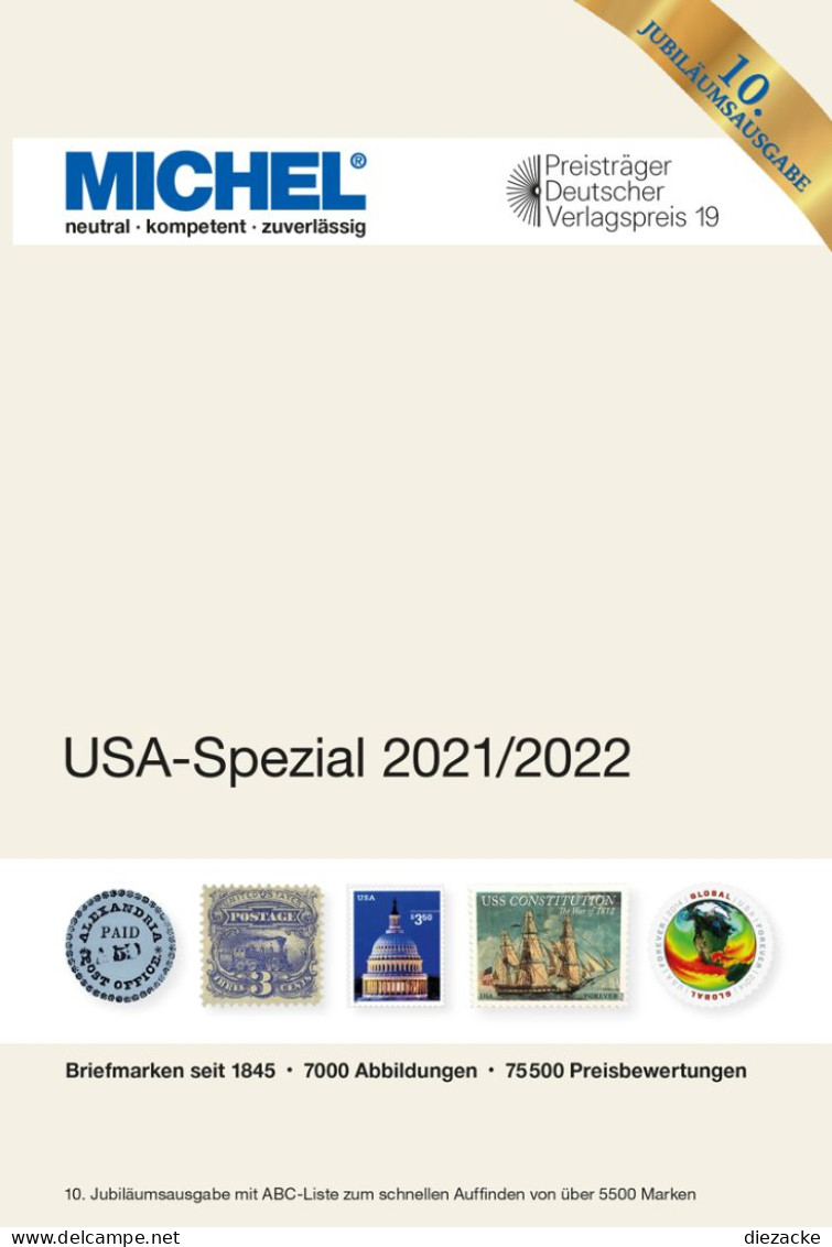 Michel Katalog USA-Spezial 2021/ 2022, Versandkostenfrei In Deutschland Neu - Otros & Sin Clasificación