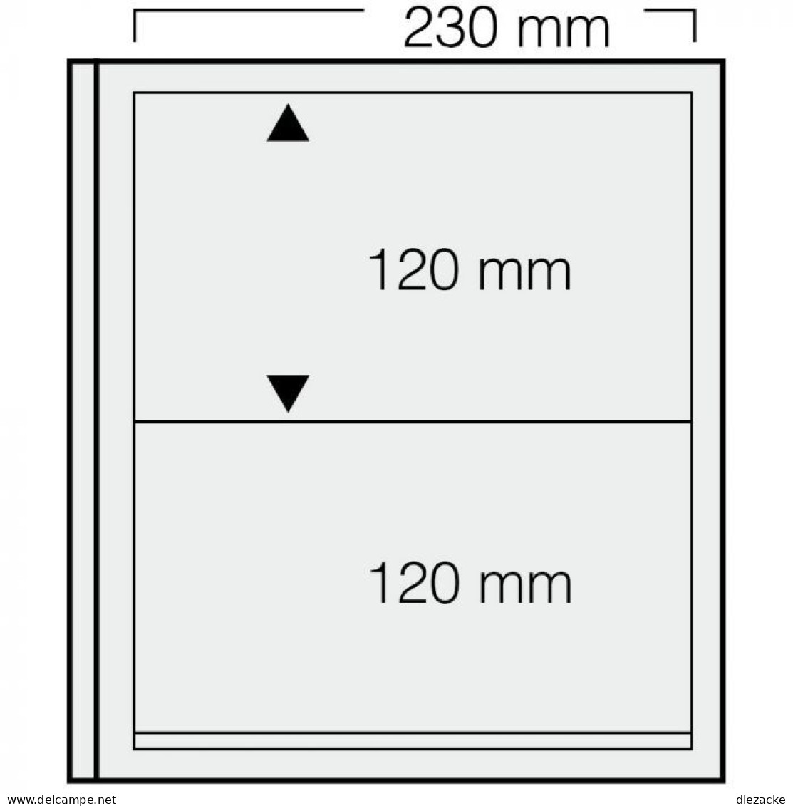 Safe Blankoblätter Dual 532 (5er Pack) Neu ( - Blank Pages