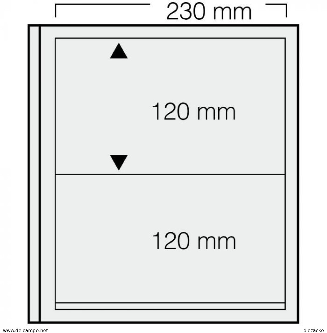 Safe Blankoblätter Dual 532 (5er Pack) Neu ( - Vírgenes