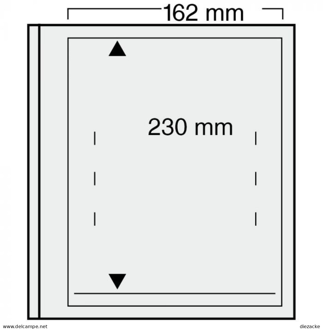 Safe Blankoblätter Dual 720 (5er Pack) Neu ( - Blank Pages