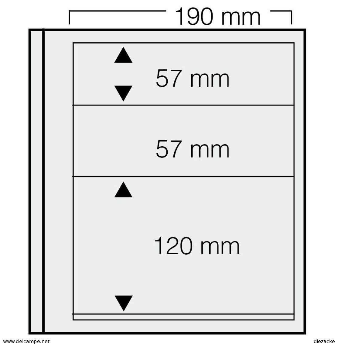 Safe Blankoblätter Dual 621 (5er Pack) Neu ( - Blank Pages