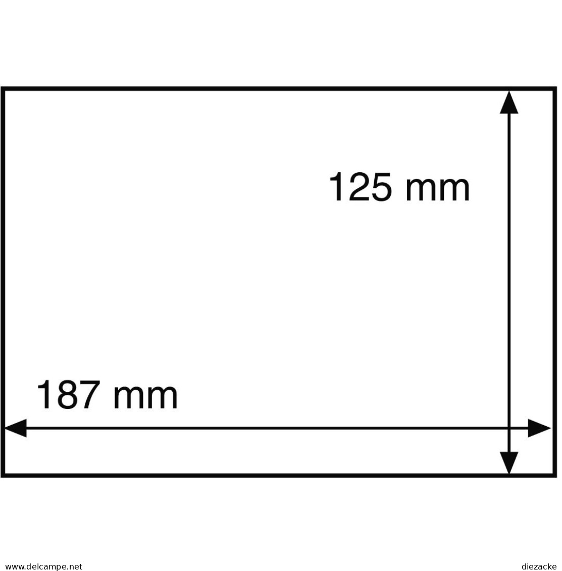 Leuchtturm Schutzhüllen Für Norweg. + Schwed. FDC's (187 X 125 Mm) 326013 Neu ( - Sobres Transparentes