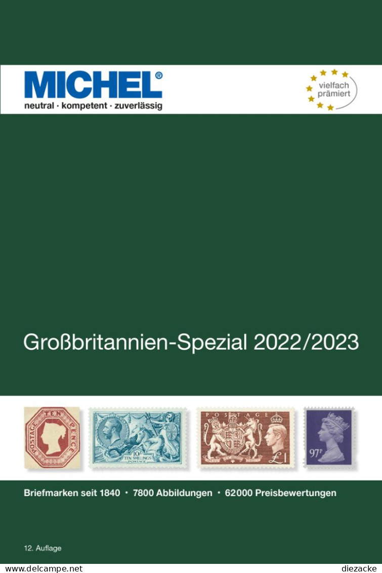 Michel Katalog Großbritannien Spezial 2022/2023 Portofrei In Deutschland!! Neu - Otros & Sin Clasificación