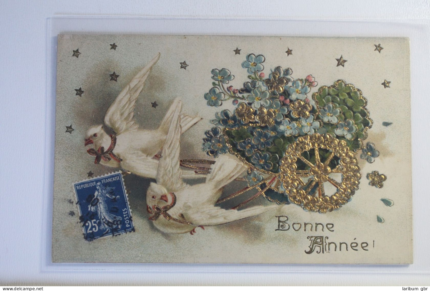 AK Frankreich Prägekarte - Bonne Année 1909 Gebraucht #PL056 - Saint Gaudens