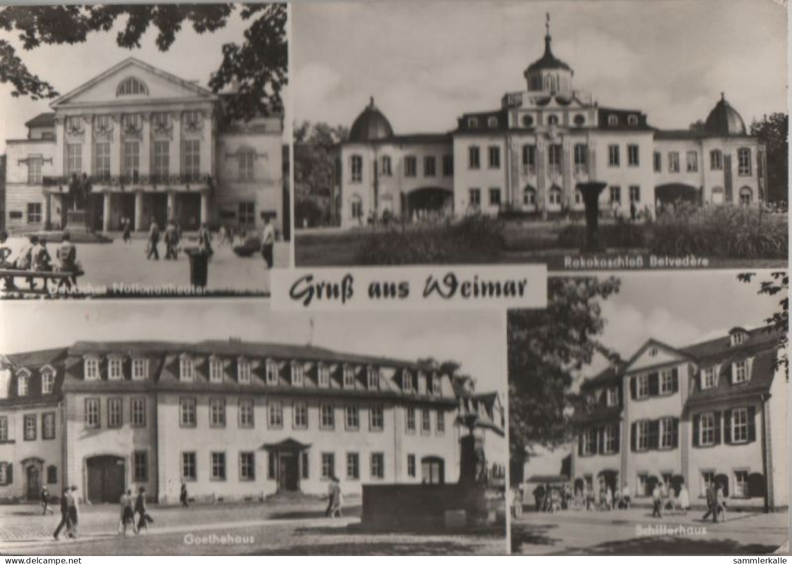 51934 - Weimar - U.a. Rokokoschloss Belvedere - 1975 - Weimar