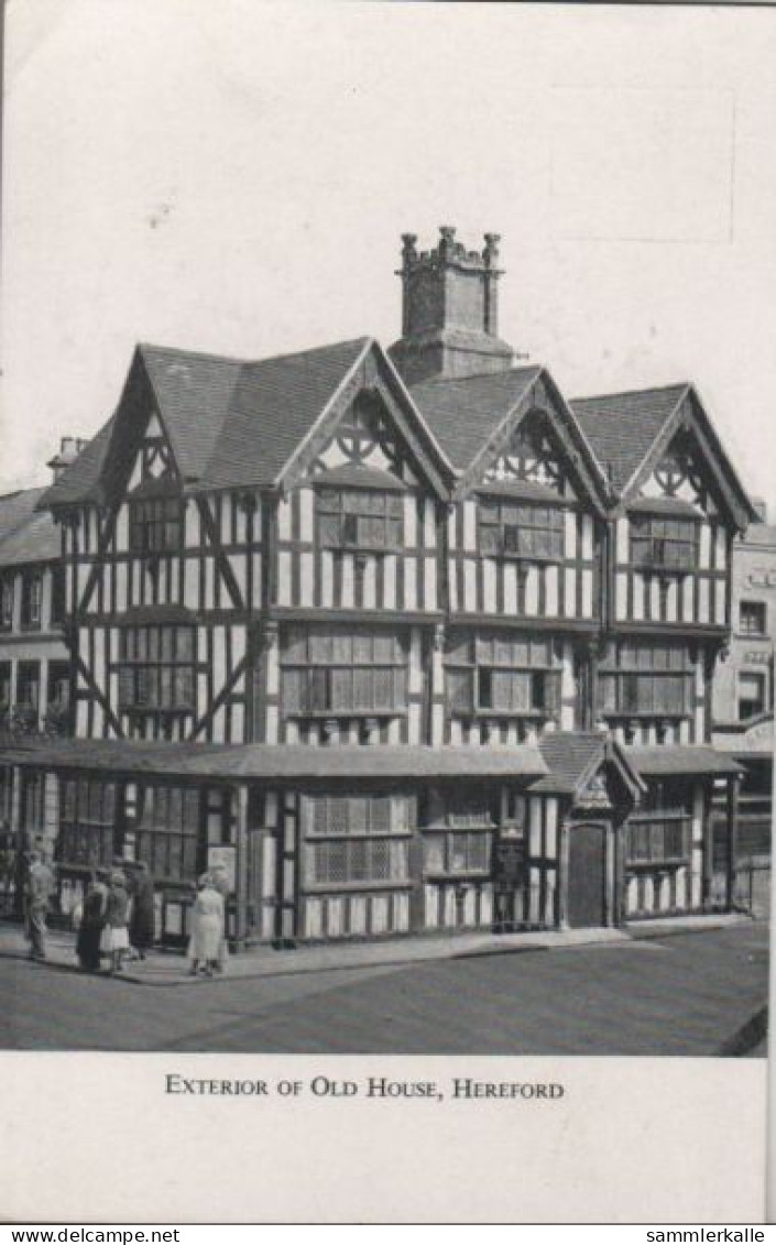 61848 - Grossbritannien - Hereford - Exterior Of Old House - Ca. 1960 - Herefordshire