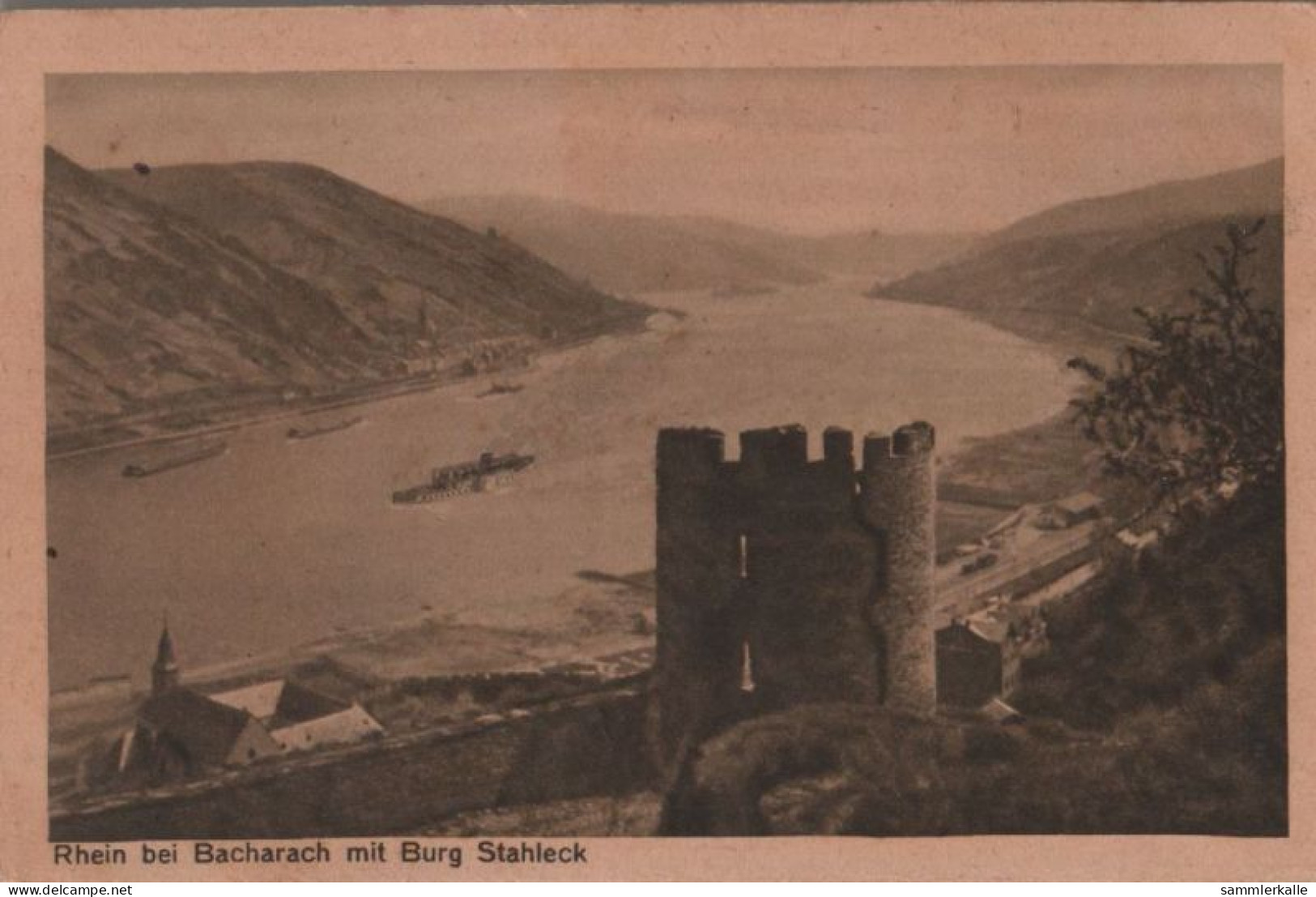 47086 - Bacharach - Mit Burg Stahleck - Ca. 1935 - Bacharach