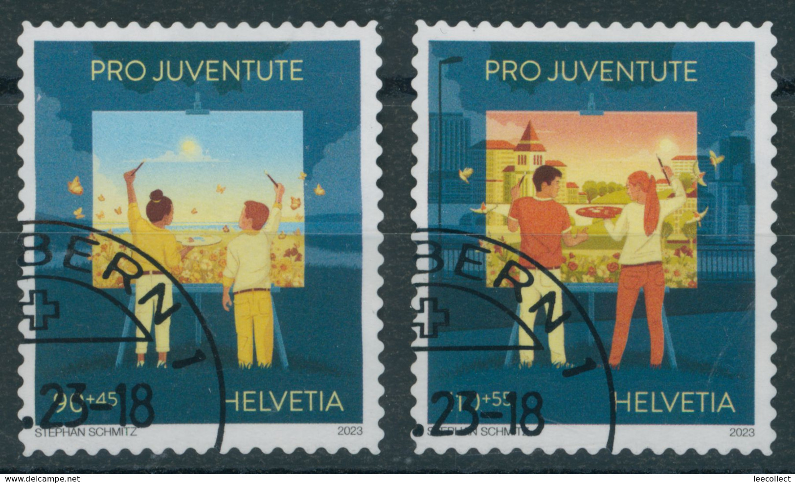 Suisse - 2023 - Pro Juventute - Ersttag Stempel ET - Gebruikt