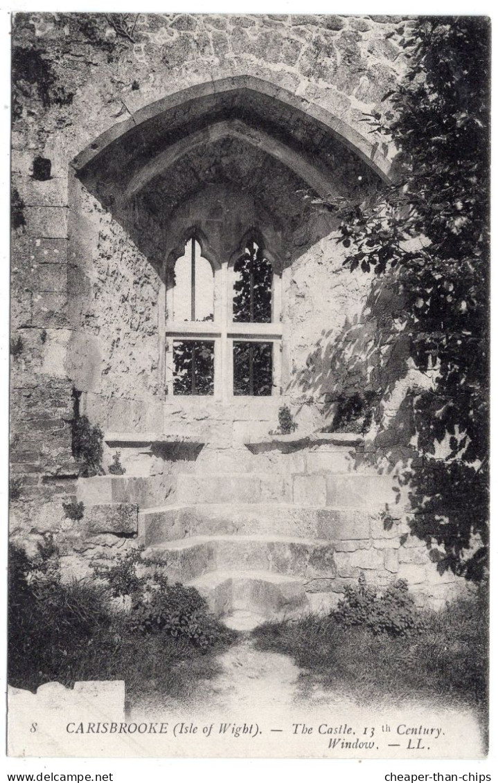 CARISBROOKE - The Castle. 13 Th Century Window. - LL 8 - Sonstige & Ohne Zuordnung