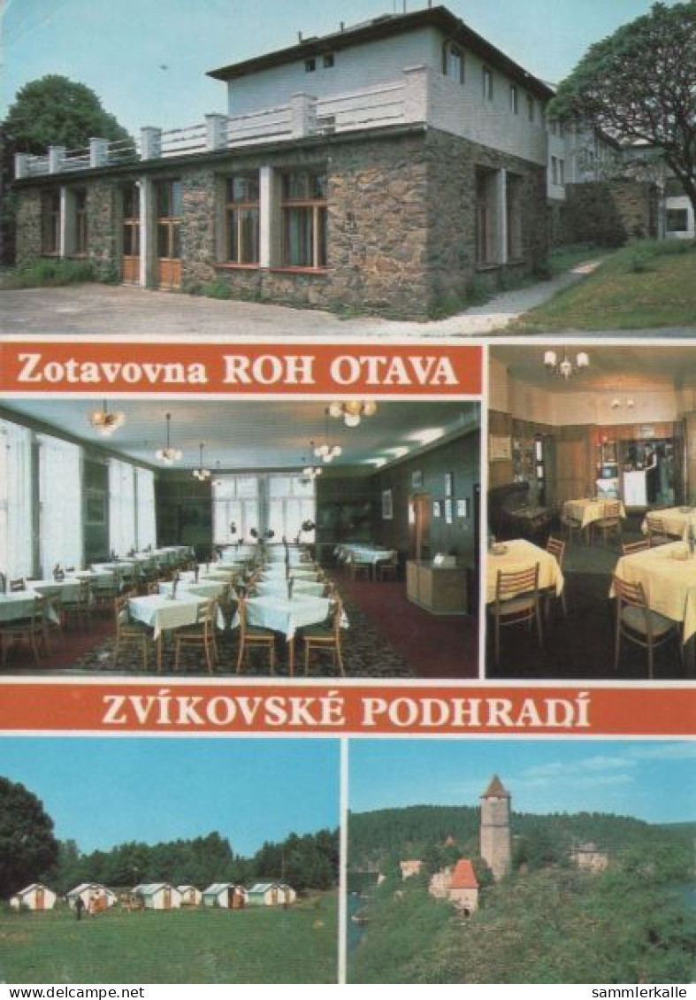 91858 - Tschechien - Zvikovske Podhradi - Mit 5 Bildern - Ca. 1985 - Tchéquie