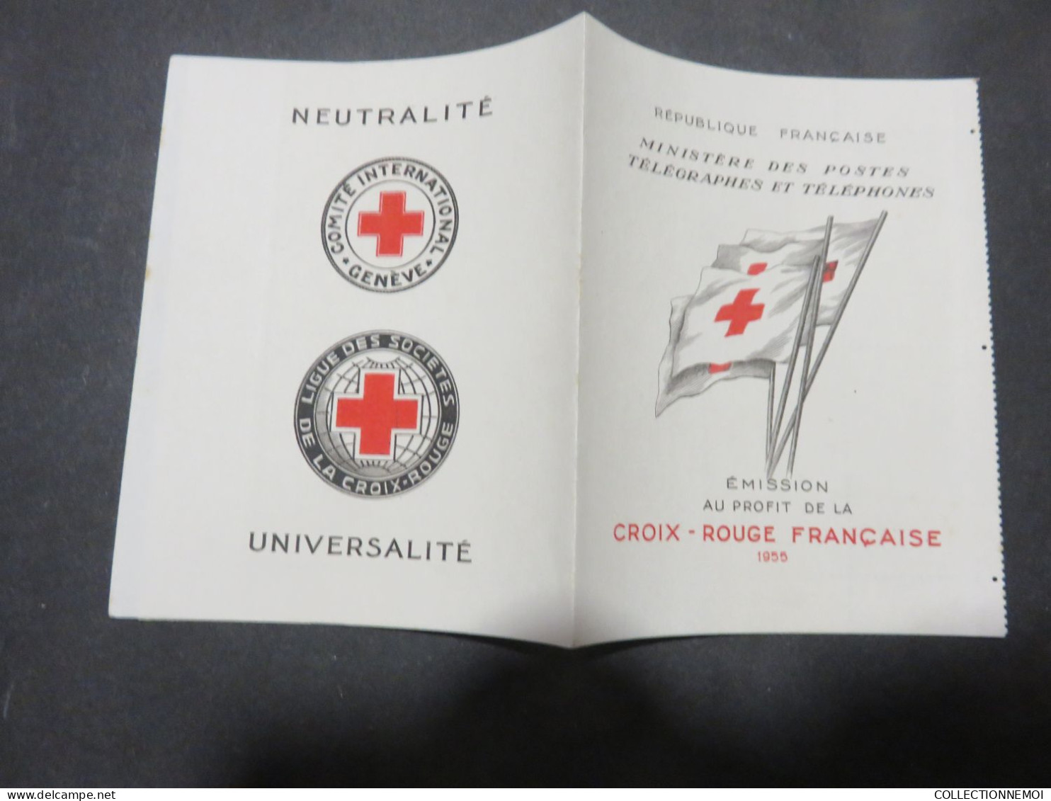 LOT De CARNETS CROIX ROUGE,,neufs ,, Tous Montrés Dont Carnet 1955 - Mezclas (max 999 Sellos)