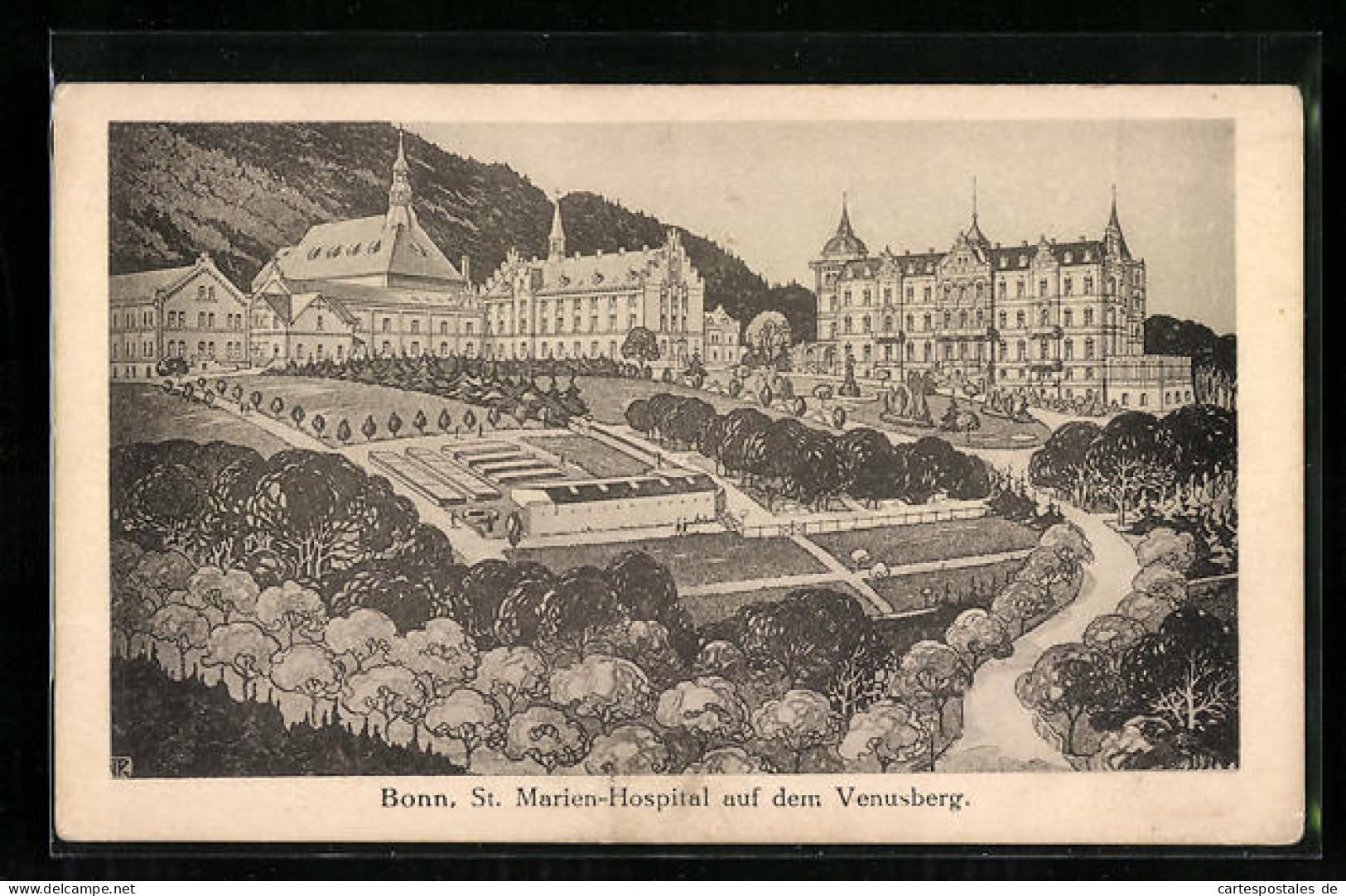 AK Bonn, St. Marien-Hospital Auf Dem Venusberg  - Bonn