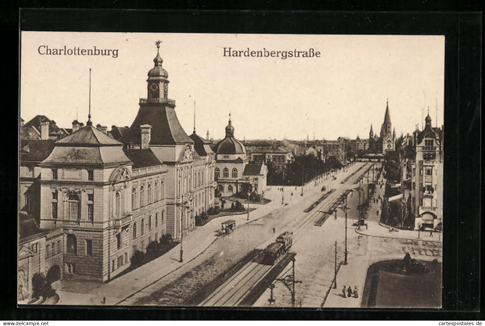 AK Berlin-Charlottenburg, Hardenbergstrasse  - Charlottenburg