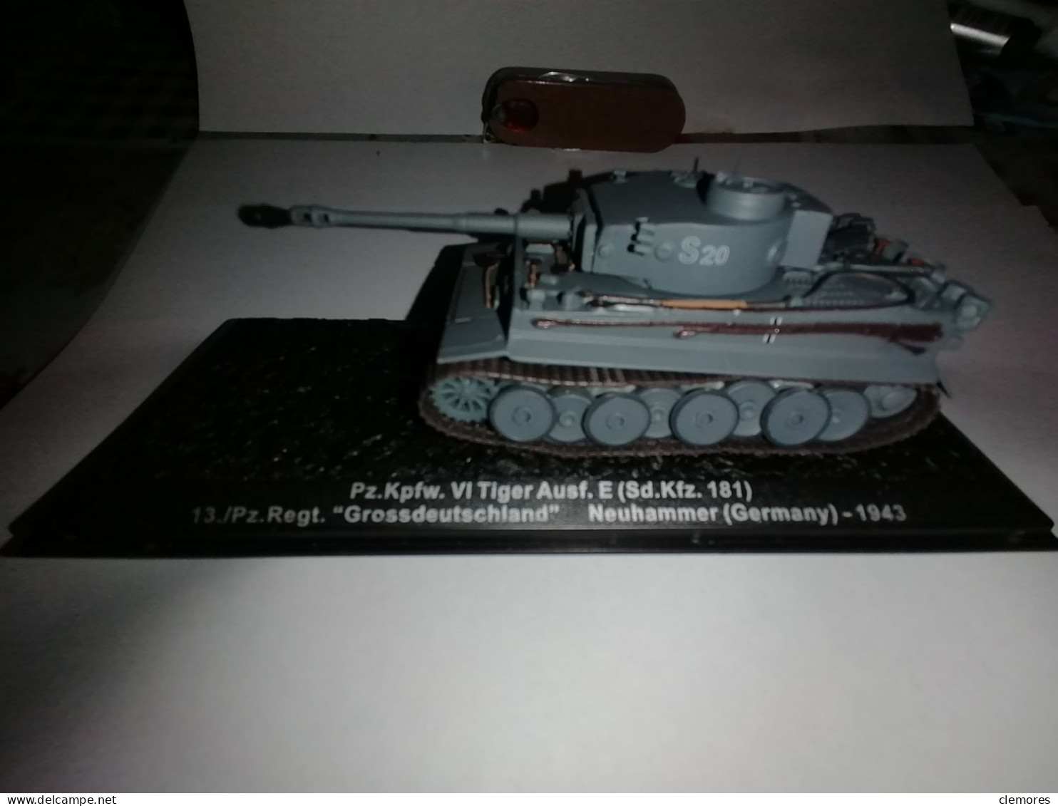 Maquette 1/72 Tiger 1 Ausf E Allemagne 1943 - Vehículos Militares
