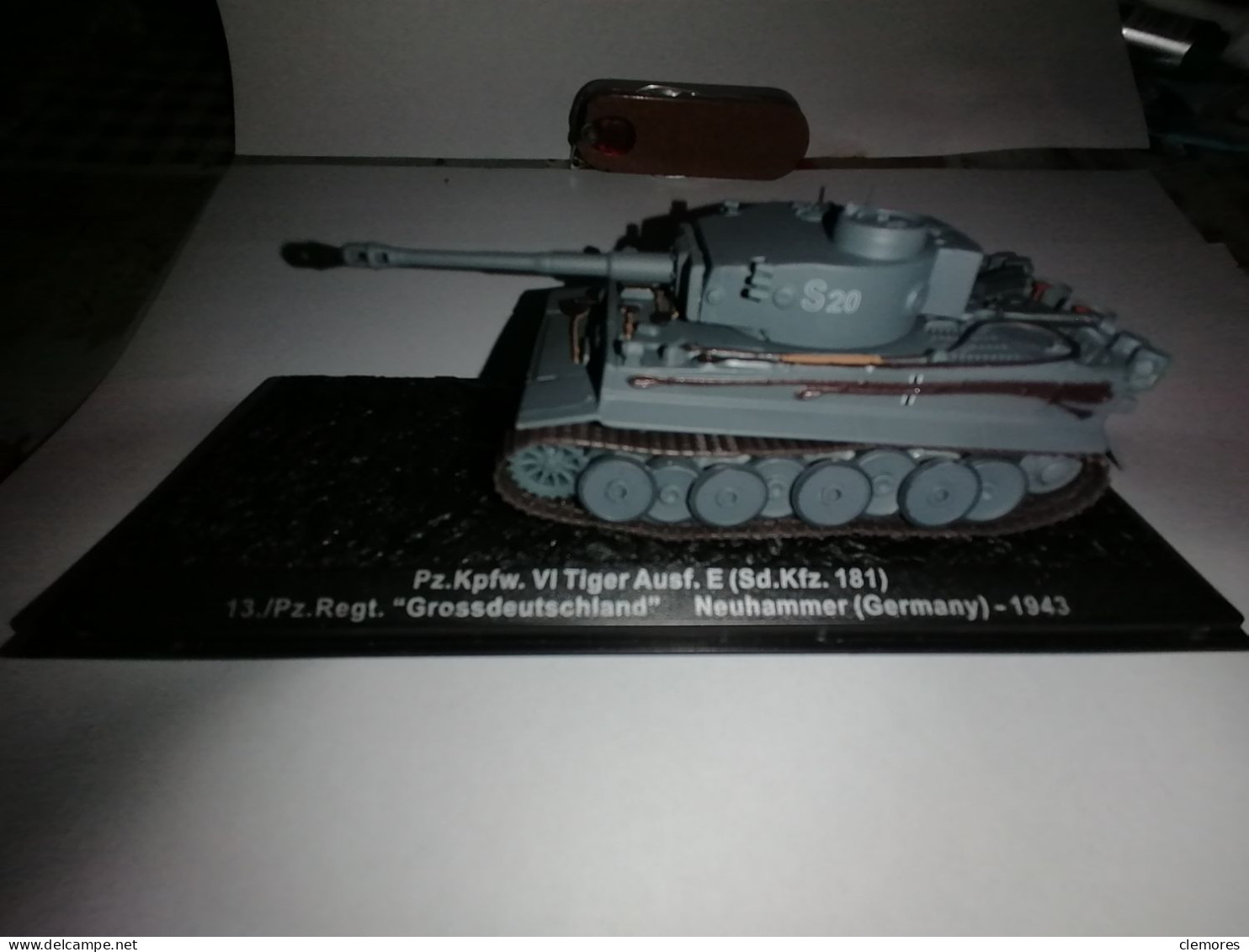 Maquette 1/72 Tiger 1 Ausf E Allemagne 1943 - Véhicules Militaires