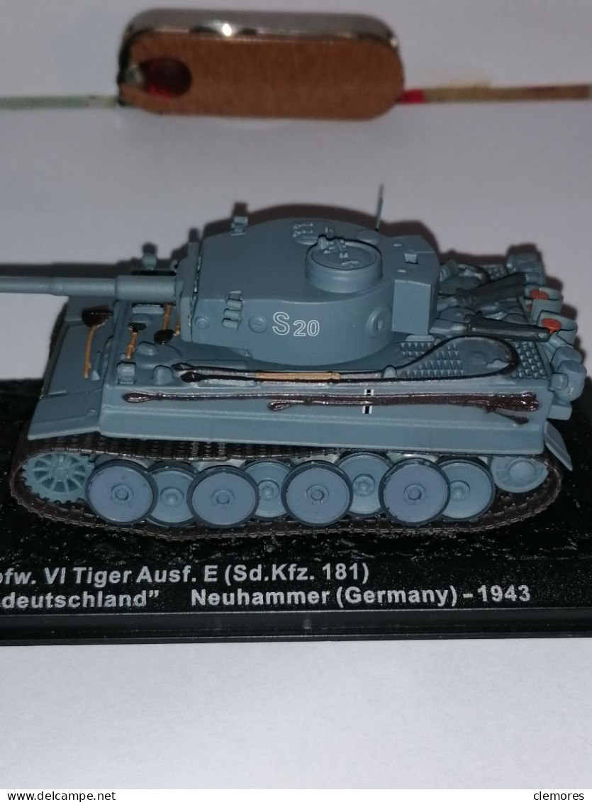 Maquette 1/72 Tiger 1 Ausf E Allemagne 1943 - Militaire Voertuigen