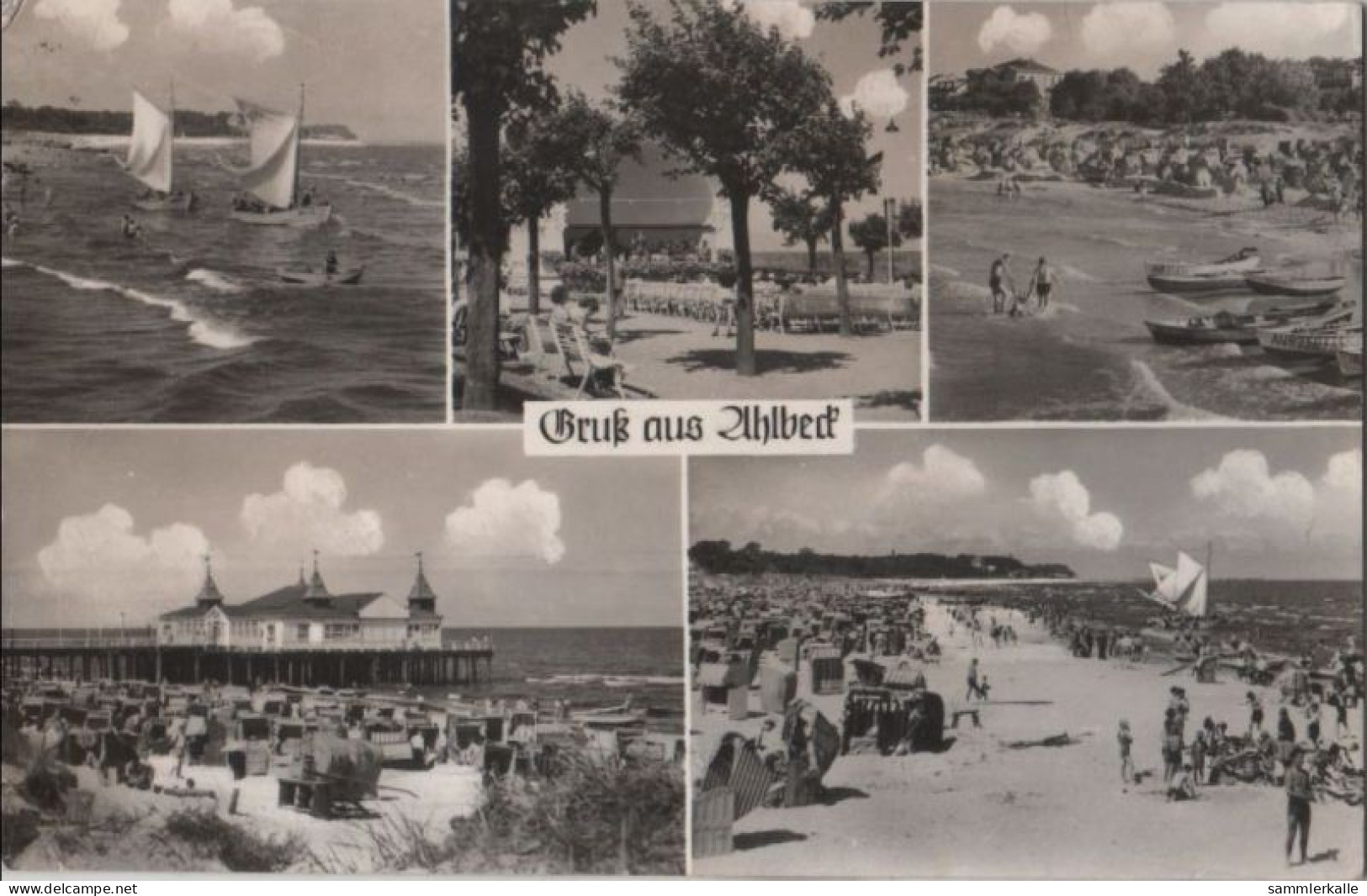 87643 - Ahlbeck - Mit 5 Bildern - 1961 - Usedom