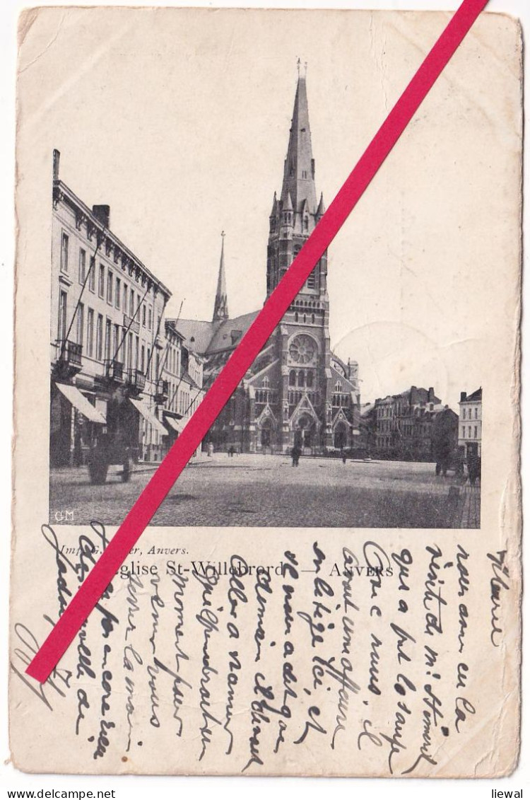 Antwerpen 1902. Eglise St-Willebrord - Antwerpen