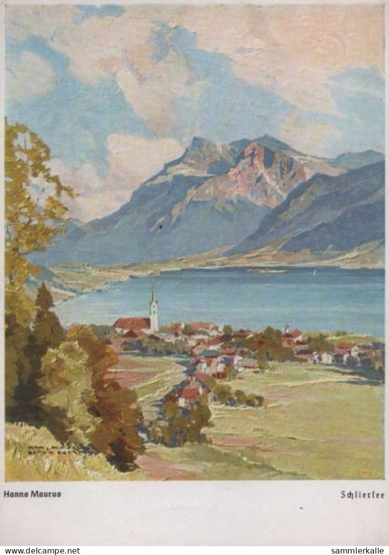 92238 - Schliersee - Hanns Maurus - Ca. 1960 - Schliersee