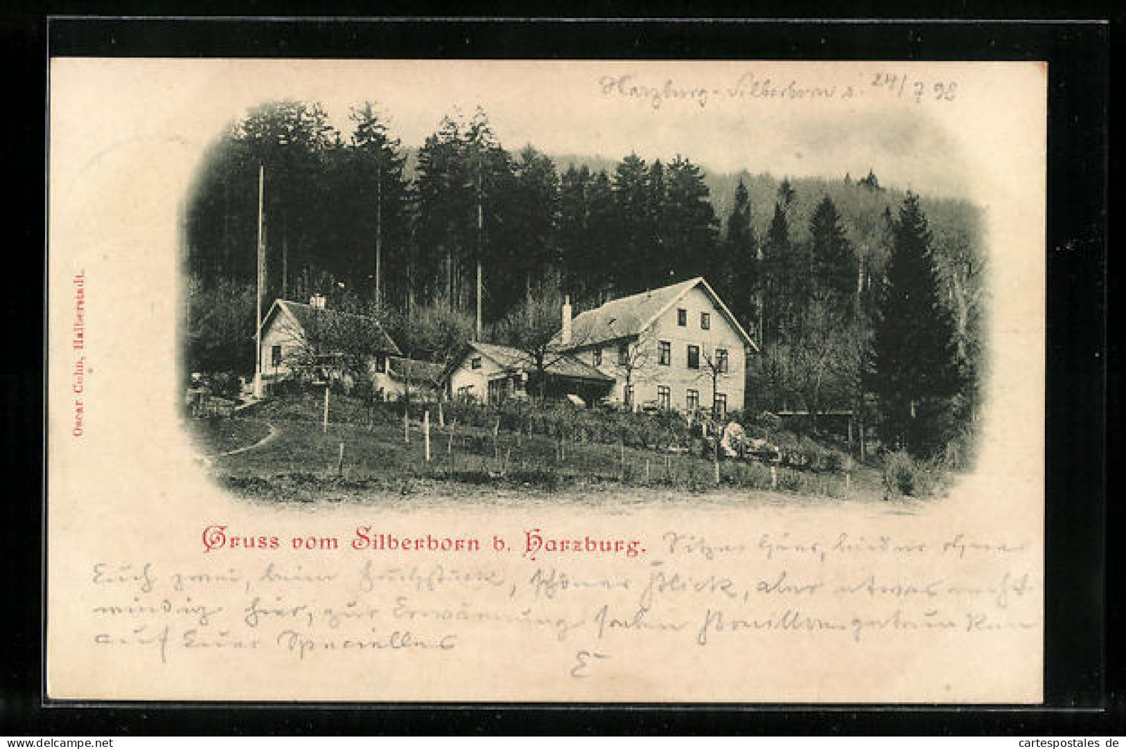 AK Silberborn /Harzburg, Haus In Idyllischer Landschaft  - Bad Harzburg