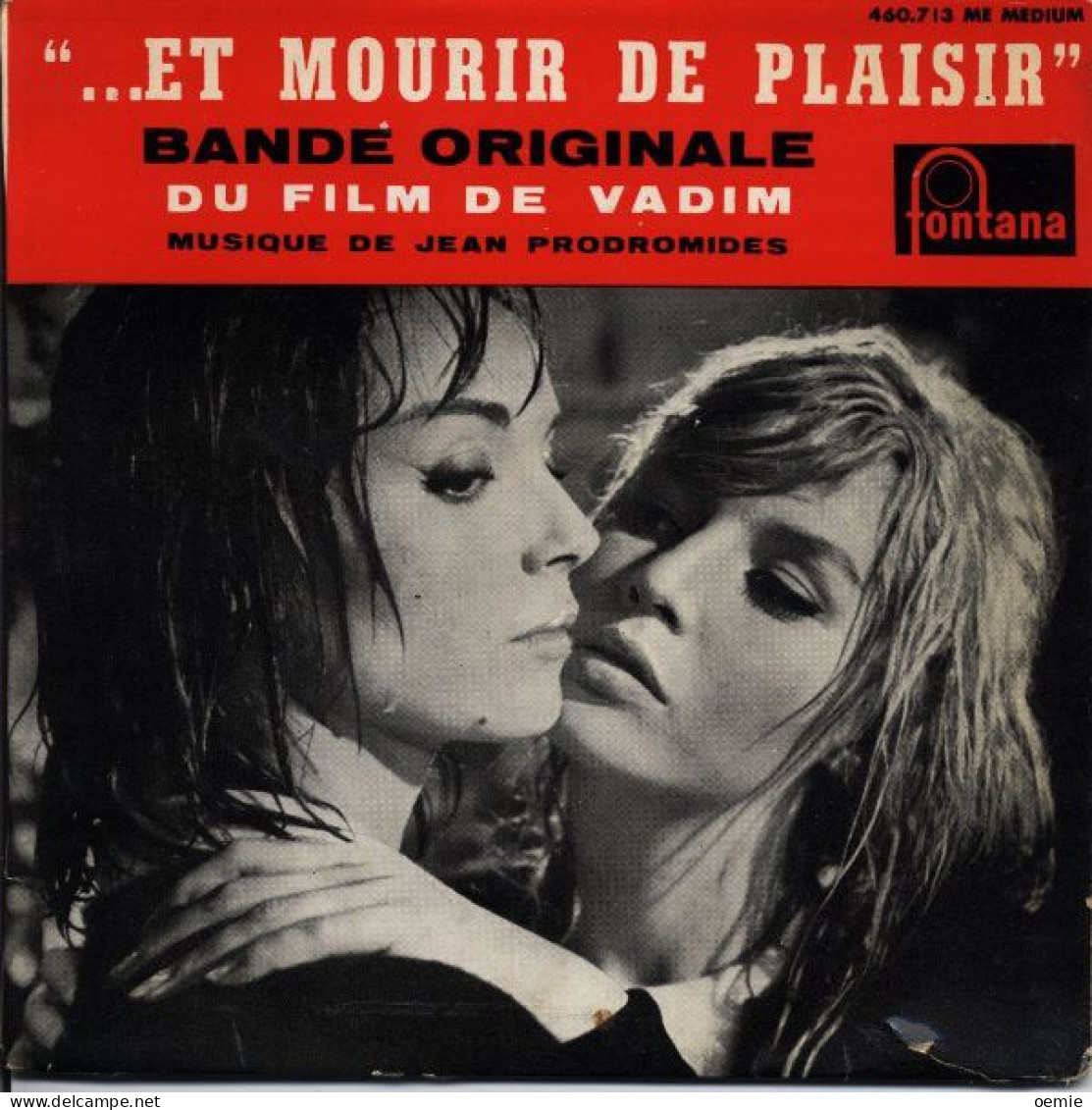 BANDE ORIGINALE DU FILM  ET MOURIR DE PLAISIR  MUSIQUE DE JEAN PRODROMIDES - Musique De Films