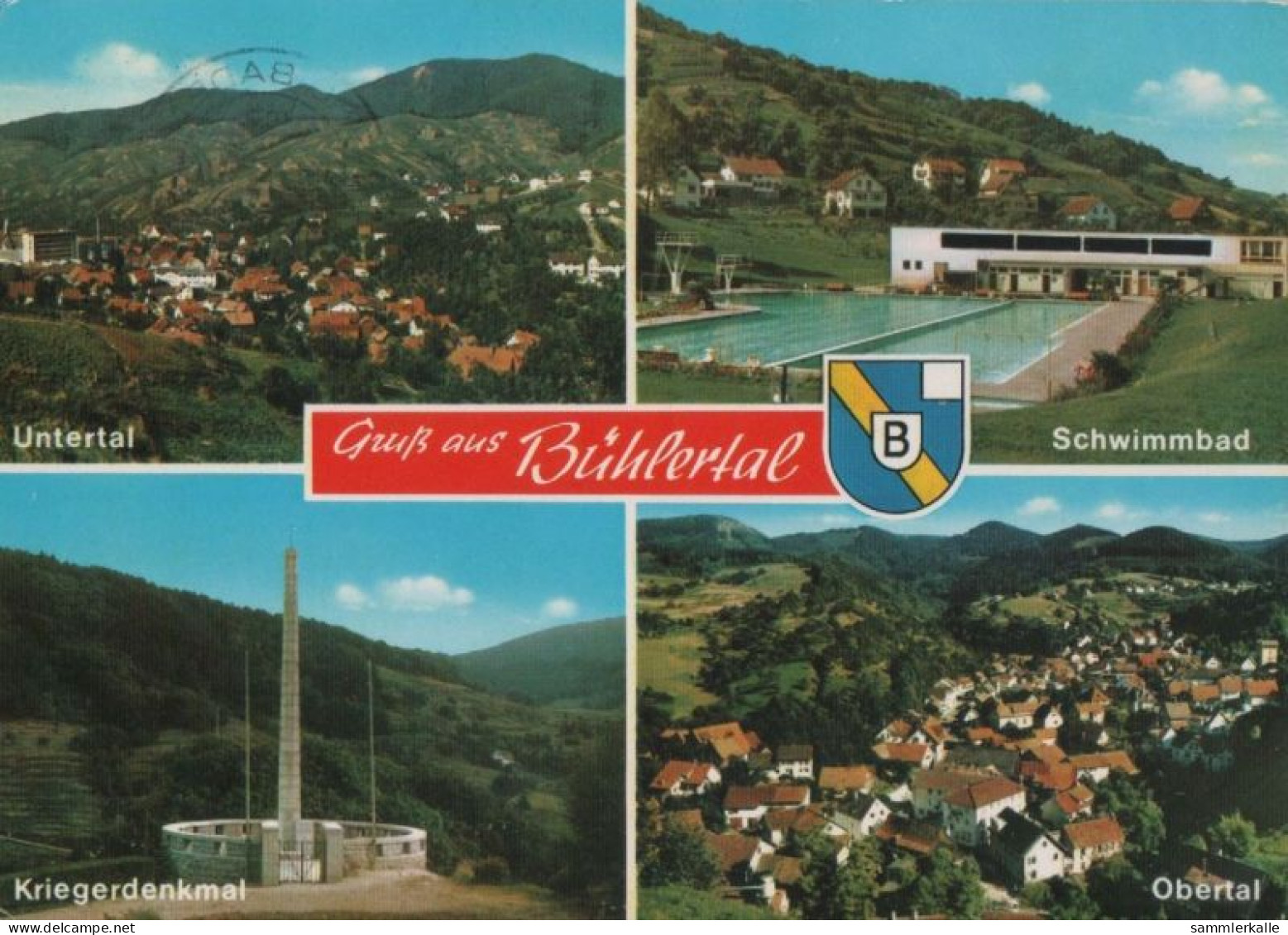 89758 - Bühlertal - U.a. Untertal - 1978 - Bühlertal