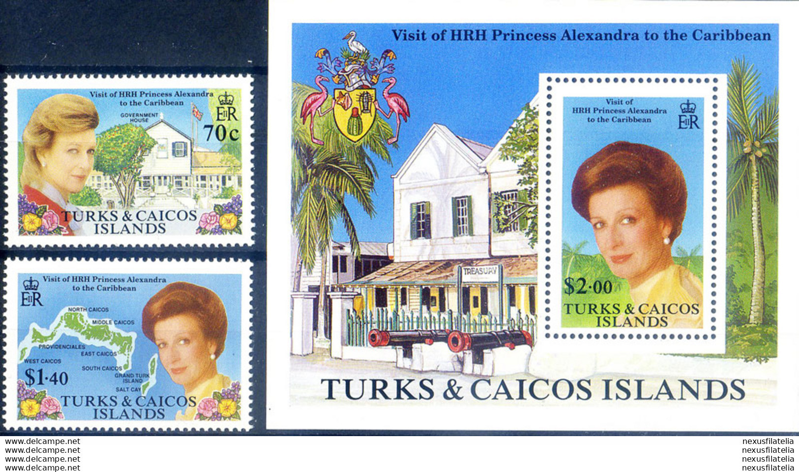 Famiglia Reale 1988. - Turks And Caicos